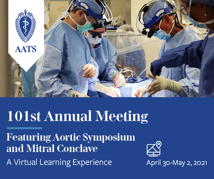 AATS 101st Annual Meeting Featuring Aortic Symposium and Mitral
